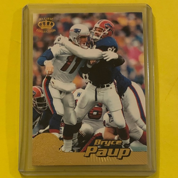 Bryce Paup #46 1996 Pacific Crown Collection Footbal Card - Picture 1 of 2